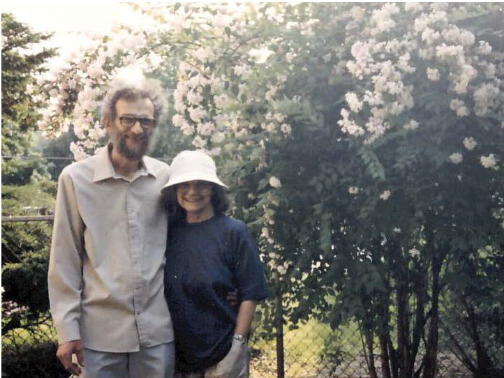 Nelson Ball and Barbara Caruso 1985. Photo by Kristan Aronson (L'Abbé)